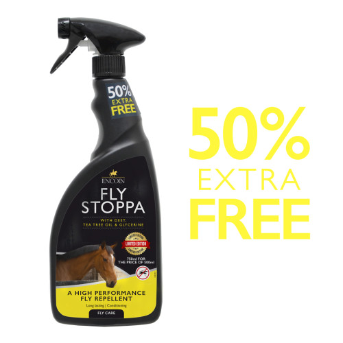 Lincoln Offer - Limited Edition Fly Stoppa, get 50% extra free