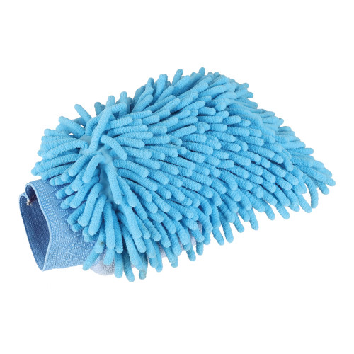 Lincoln Microfibre Grooming Mitt - Blue