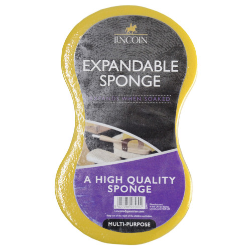 Lincoln Expandable Sponge - Yellow - One Size