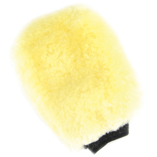 Lincoln Sheepskin Grooming Mitt - Natural Wool