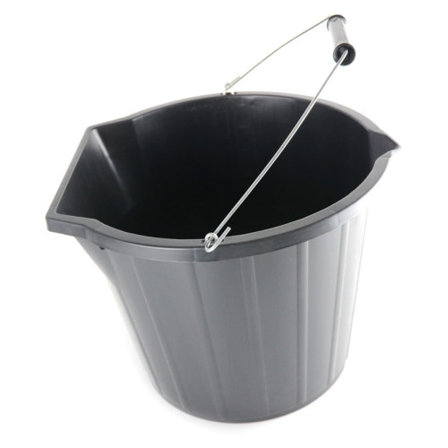 Scoop & Pour Bucket - Black - 14 litre