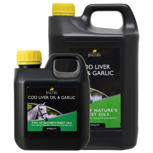 Lincoln Cod Liver Oil & Garlic - 1 litre