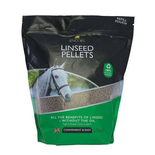 Lincoln Linseed Pellets Refill Pouch - 1.5kg