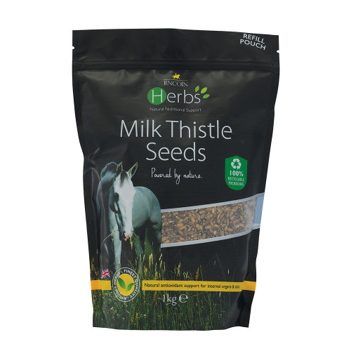 Lincoln Herbs Milk Thistle Seeds Refill Pouch - 1kg 
