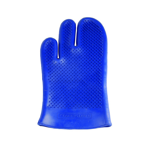 Lincoln Comfy Grooming Mitt - Blue