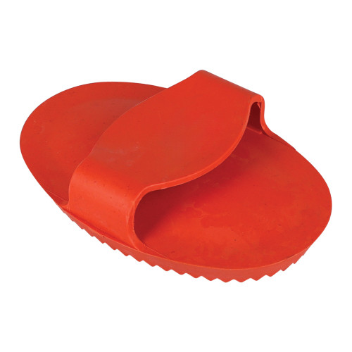 Lincoln Rubber Curry Comb - Red - Large