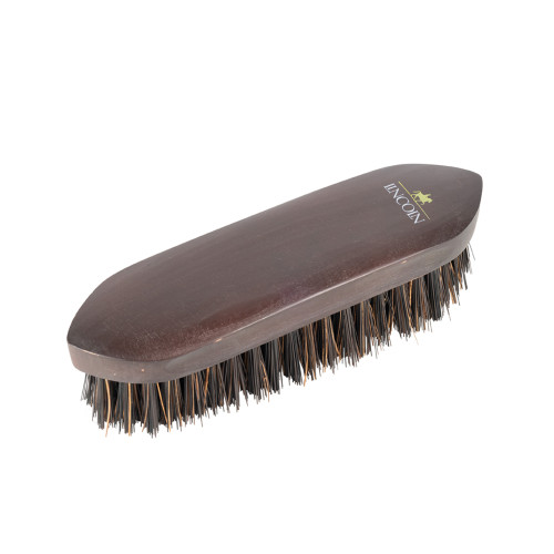 Lincoln Classic Large Wooden Dandy Brush - Brown
