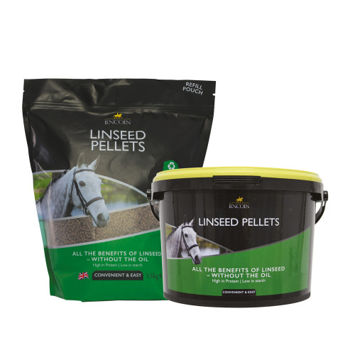 Lincoln Linseed Pellets - Tub & Pouch