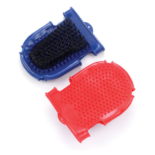 Lincoln Dual Purpose Grooming Glove - Blue