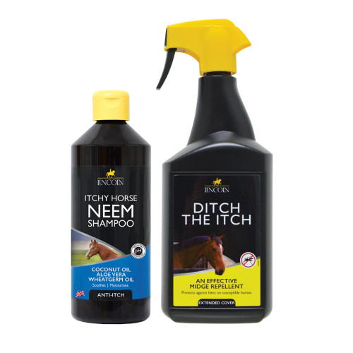  Lincoln March Offer - Buy Lincoln Ditch the Itch and get Itchy Horse Neem Shampoo FOC