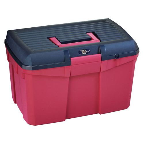 Tack Box Lincoln Limited Edition - Medium - Raspberry/Blue - Art. 168