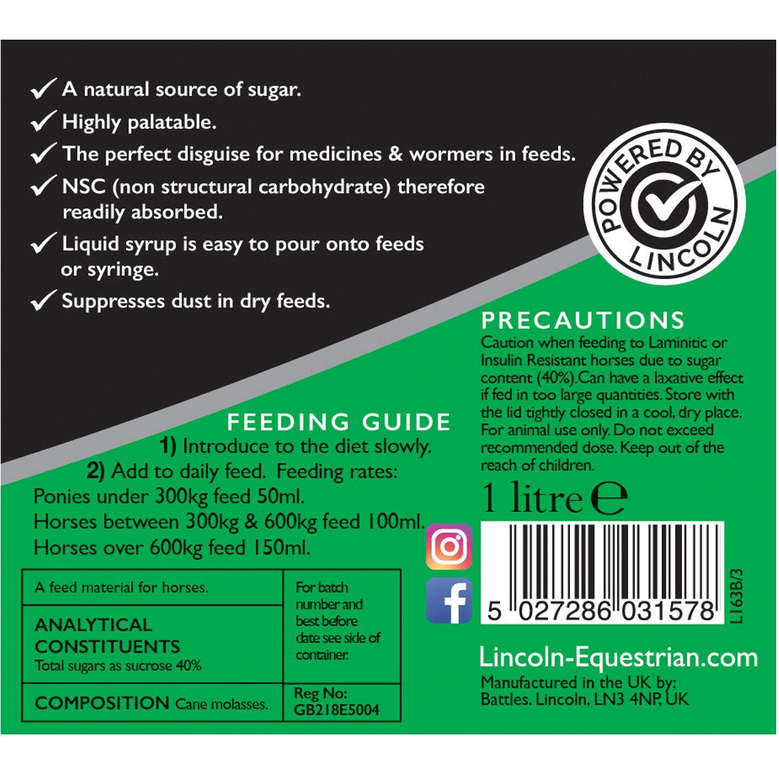 lincoln-horse-care-lincoln-molasses